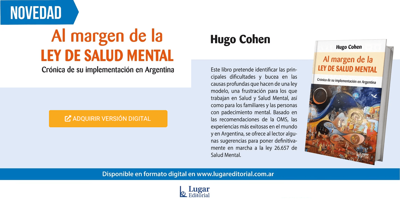 Al margen de la LEY DE SALUD MENTAL